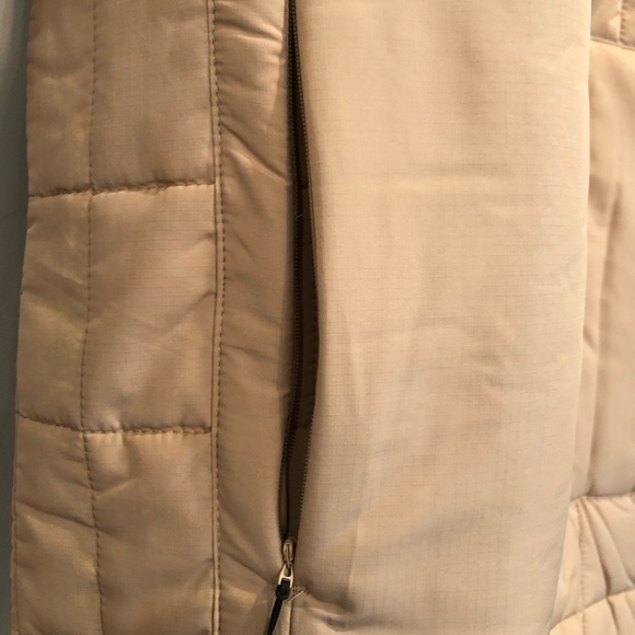 Rains Liner Shirt Jacket Size XL Quilted Waterproof Shacket Sand - Picture 5 of 8